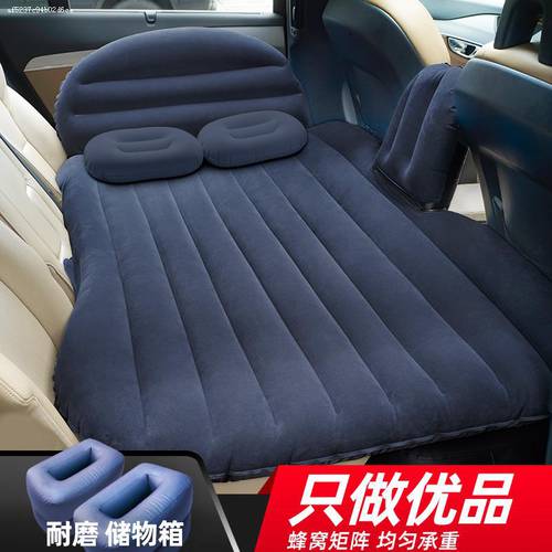 PATROL Y62 전용 팽창 침대 뒷좌석 SUV 차량용 분할 여행용 침대 차량용 2인용 에어매트 침대