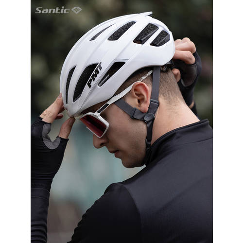 Santic SANTIC 산틱 PMT 사이클 헬멧 (수) 도로 자체 차 하나 몸 경량화 세이프티 헬멧 헤이즈 2.0