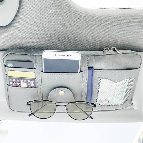 우링 훙광 mini ev 차량용 선바이저 수납 카드 케이스 미니 마카롱 내부 배치 개조 튜닝 부속품
