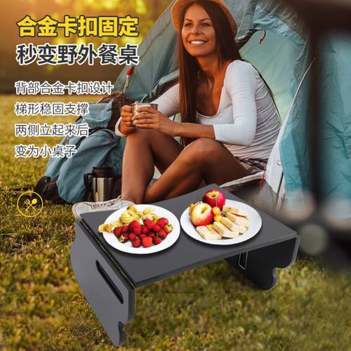 사용가능 테슬라 Model3-Y Xiaopeng 니오 웨이라이 이상 식사 준비 책상 후방 소형차 테이블 스택 PC 3단접이식