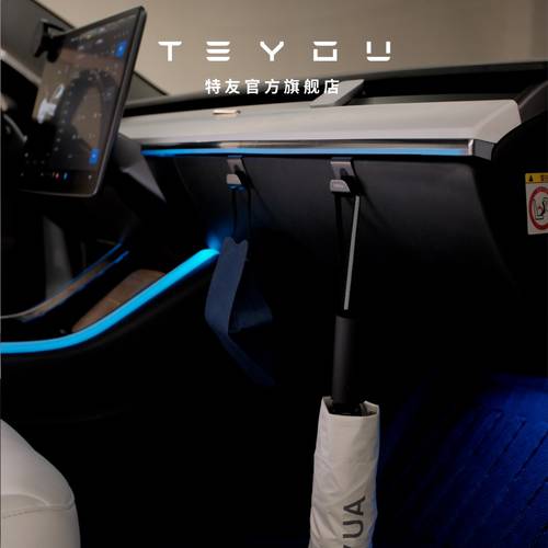 특별한 친구 （TEYOU） 호환 테슬라 Model3/Y 글러브 박스 후크 걸이 고리 걸이형 스테인리스 조수석 버클 JOWUA