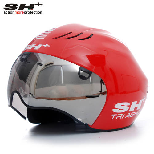 이탈리아 수입 SH+ (수) 도로 자체 자동차 바람저항 TT 헬멧 운동장 시합 아이언 쓰리 타이밍 시합 풀커버 헬멧