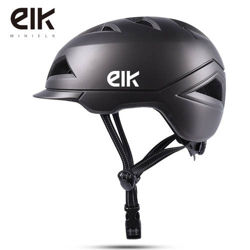 elk CITY 출퇴근용 헬멧 충전 스케이트 보드 전기 요금 자동차 자전거 남녀공용 범용 헬멧 안전모 캐주얼 오토바이 헬멧
