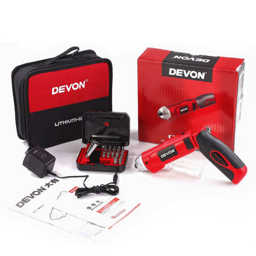 공식 플래그십 스토어 정품 DEVON DEVON4V 충전 드라이버 5607 전동 드라이버 가정용 인테리어 내부공사 DIY