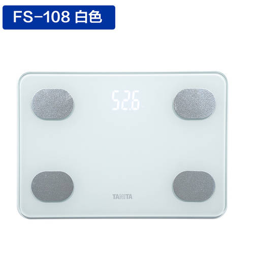 일본 TANITA TANITA 가정용 바디 성분 측량 스마트 APP 관리 체지방 체중계 FS-108