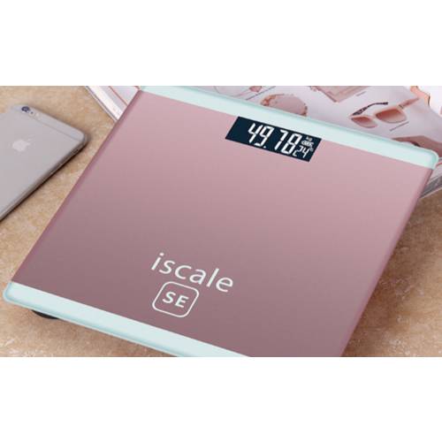 Iscale Se 신제품 전자저울 전자체중계 가정용 소형 인체 체중계 온도 측정 디스플레이 탑재 핫템