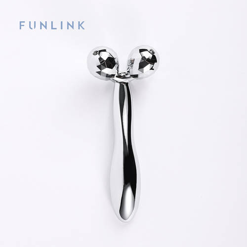 FUNLINK 리프팅 콤팩트 미용기기 갸름한 얼굴 롤러 마사지 아이템 3D 얼굴 안면 마사지 의식 소녀 SHI 전용