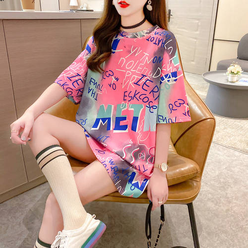  봄 여름 프렌치 꽃무늬 원피스 레트로 유니크 스타일리쉬한 디자인 XIAOZHONG 개성화 티타임 짧은 치마 소매 t 셔츠 여성의류