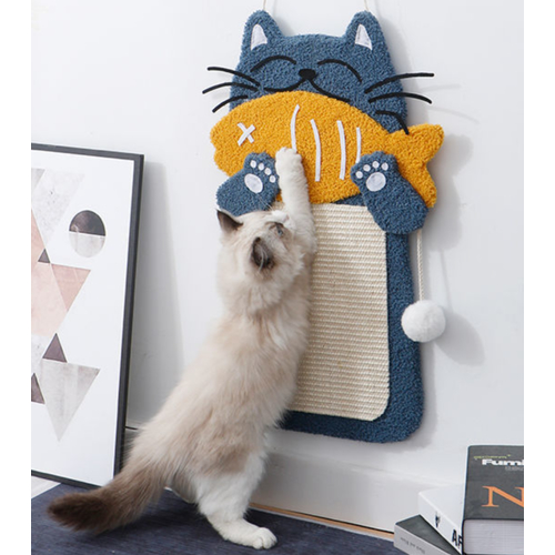 고양이 수직 벽 스크래쳐 기둥 스크래치 하우스 평판 카페트 매트 대형 카펫 스크래처 놀이터